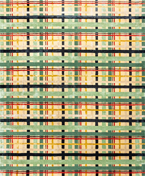 Индийский ковер из шерсти, арт-шёлка и хлопка Art de Vivre by DETALI design Elizaveta Popova «IVAN KUPALA»